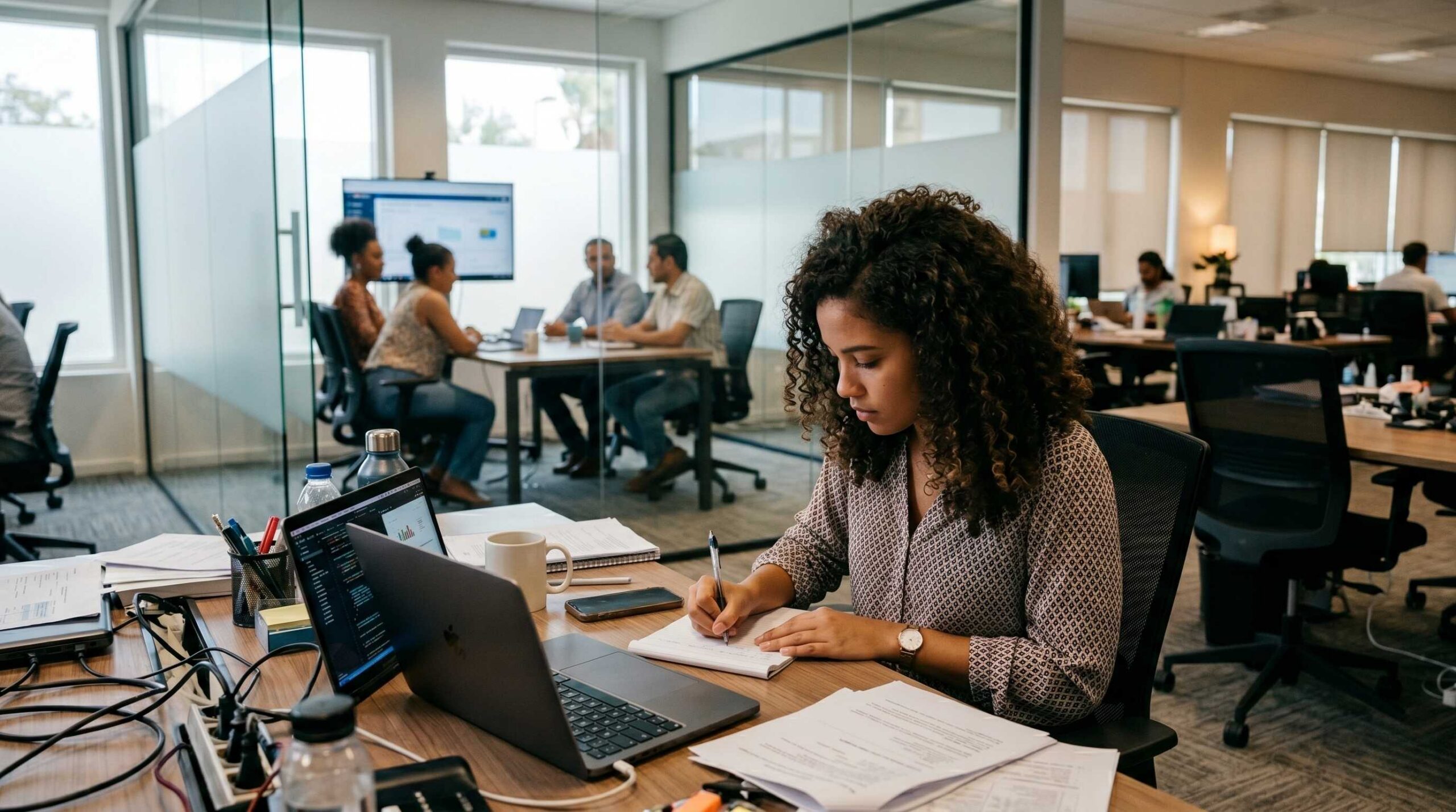 Organizational performance alignment across teams and leadership.